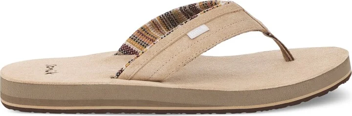 Sanuk Men's Ziggy Suede Flip-Flops - Image 3