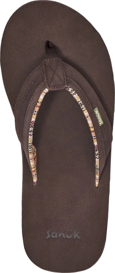 Sanuk Men's Ziggy Suede Flip-Flops - Image 9