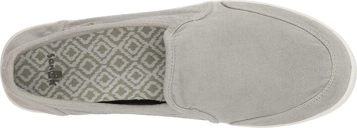 Sanuk Pair O Dice Women's Slip on Shoes Harbor Mist : 5 B - Medium, Canvas - Image 3