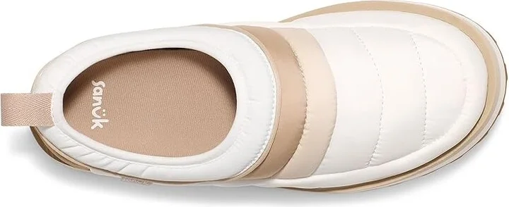 Sanuk Puffy Chiller Low 2 Glam Women's Slippers Champagne : 6 M - Image 2