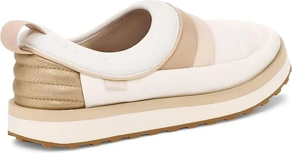 Sanuk Puffy Chiller Low 2 Glam Women's Slippers Champagne : 6 M - Image 4