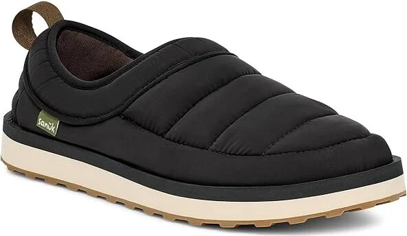 Sanuk Puffy Chiller Low 2 Men's Slippers Black : 12 M
