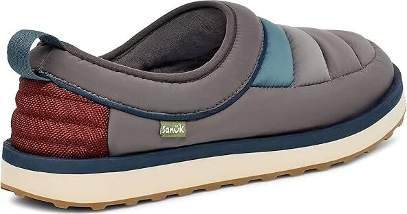 Sanuk Puffy Chiller Low 2 Men's Slippers Grey : 7 M - Image 4