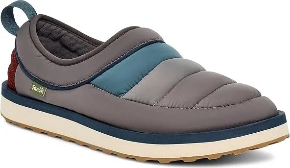Sanuk Puffy Chiller Low 2 Men's Slippers Grey : 7 M