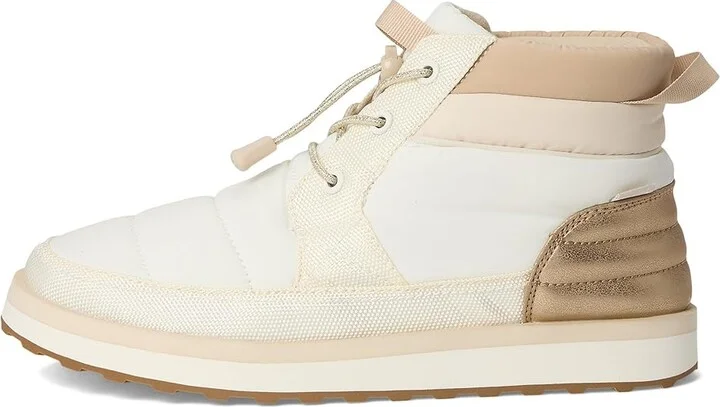 Sanuk Puffy Chiller Mid 2 Glam Women's Boots Champagne : 7 M - Image 6