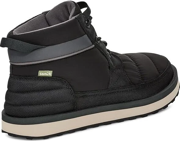 Sanuk Puffy Chiller Mid 2 Men's Boots Black : 10 M - Image 4