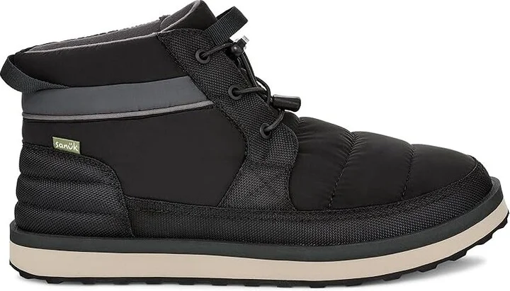 Sanuk Puffy Chiller Mid 2 Men's Boots Black : 10 M - Image 6