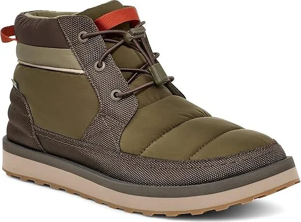 Sanuk Puffy Chiller Mid 2 Men's Boots Olive : 9 M