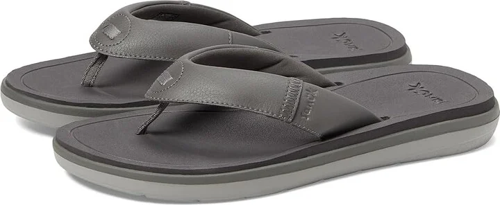 Sanuk Rippah SL Men's Shoes Charcoal : 10 D - Medium