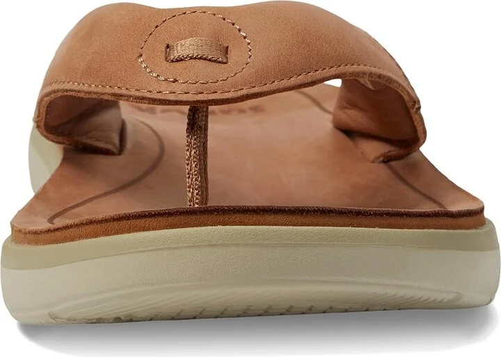 Sanuk Rippah SL Primo Men's Shoes Tan : 11 D - Medium, Leather - Image 2