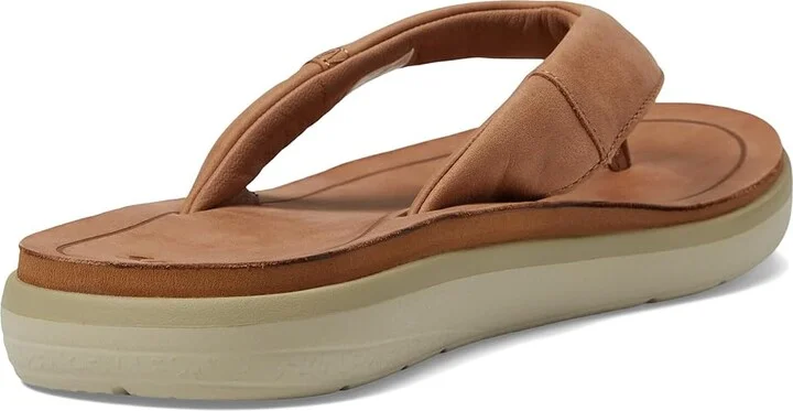Sanuk Rippah SL Primo Men's Shoes Tan : 11 D - Medium, Leather - Image 4