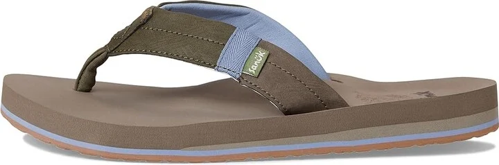 Sanuk Sawyer Men's Sandals Olive : 10 D - Medium, Synthetic - Image 6