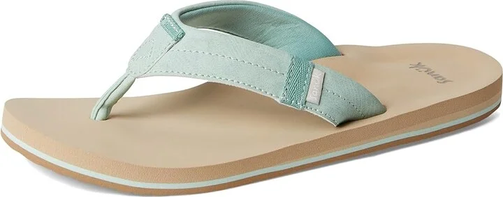 Sanuk Sawyer Women's Sandals Aqua Foam : 9 B - Medium, Leather - Image 5