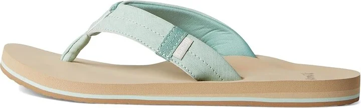 Sanuk Sawyer Women's Sandals Aqua Foam : 9 B - Medium, Leather - Image 6