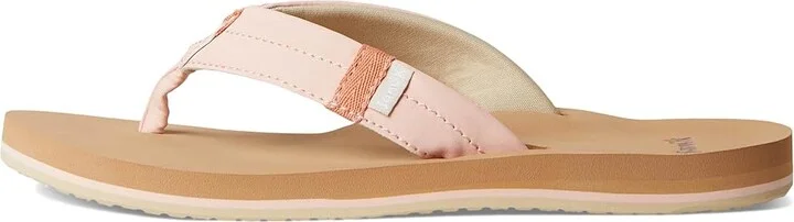 Sanuk Sawyer Women's Sandals Peachy Keen : 5 B - Medium, Leather - Image 6