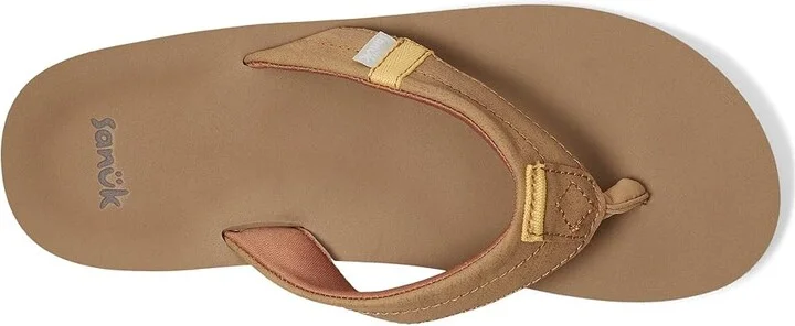 Sanuk Sawyer Women's Sandals Tan : 11 B - Medium, Leather - Image 2