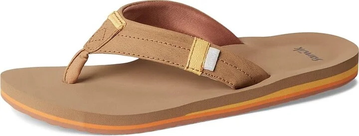Sanuk Sawyer Women's Sandals Tan : 11 B - Medium, Leather - Image 5