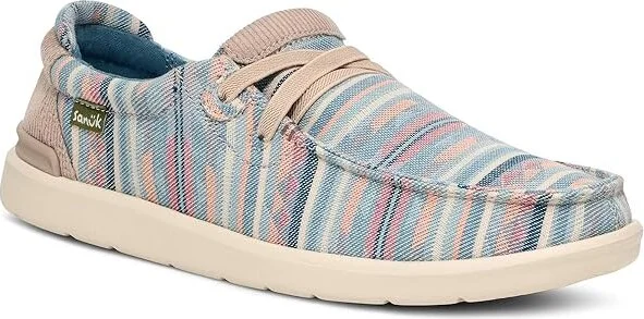 Sanuk Shaka Lite 2 Blanket Men's Shoes Blue : 7 D - Medium, Synthetic