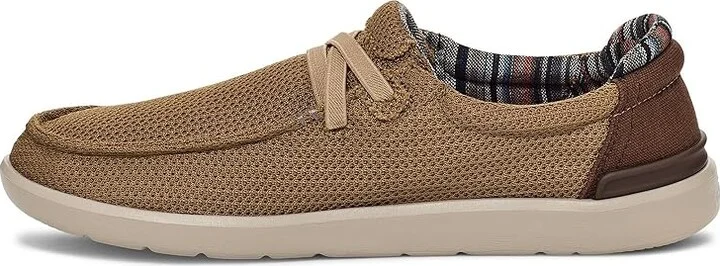 Sanuk Shaka Lite 2 Knit Men's Shoes Khaki : 9.5 D - Medium - Image 5