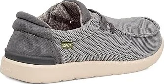 Sanuk Shaka Lite 2 SL Mesh Men's Shoes Grey : 7 D - Medium - Image 4