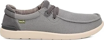 Sanuk Shaka Lite 2 SL Mesh Men's Shoes Grey : 7 D - Medium - Image 6