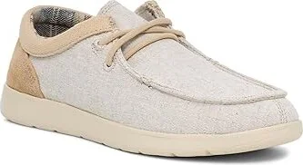 Sanuk Shaka Lite 2 SL Women's Shoes Cream : 7 B - Medium, Canvas/Suede