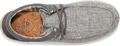 Sanuk Shaka Lite 2 SL Women's Shoes Washed Black : 5 B - Medium, Canvas/Suede - Image 2