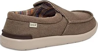Sanuk Sidewalk Surfer Lite 2 SL Men's Shoes Brown : 7 D - Medium - Image 4