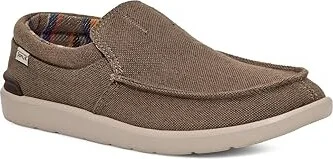 Sanuk Sidewalk Surfer Lite 2 SL Men's Shoes Brown : 7 D - Medium