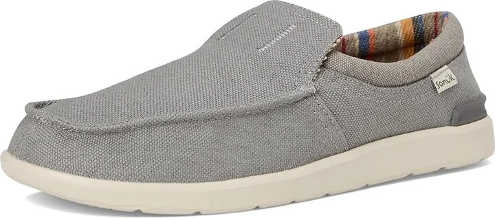 Sanuk Sidewalk Surfer Lite 2 SL Men's Shoes Charcoal : 7 D - Medium - Image 5