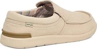 Sanuk Sidewalk Surfer Lite 2 SL Men's Shoes Oatmilk : 7 D - Medium - Image 4