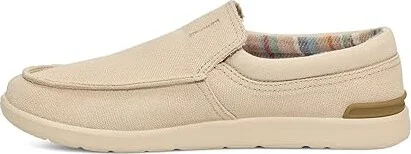 Sanuk Sidewalk Surfer Lite 2 SL Men's Shoes Oatmilk : 7 D - Medium - Image 5