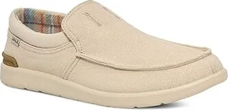 Sanuk Sidewalk Surfer Lite 2 SL Men's Shoes Oatmilk : 7 D - Medium
