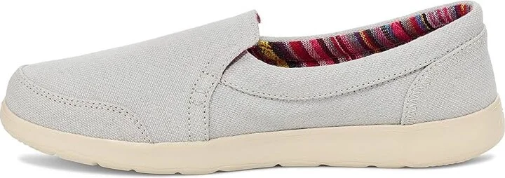 Sanuk Sidewalk Surfer Lite 2 SL Women's Shoes Harbor Mist : 5 B - Medium - Image 5