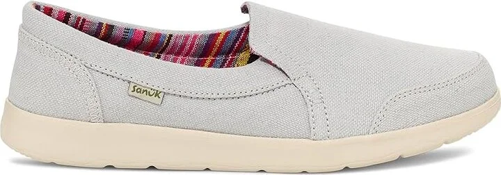 Sanuk Sidewalk Surfer Lite 2 SL Women's Shoes Harbor Mist : 5 B - Medium - Image 6