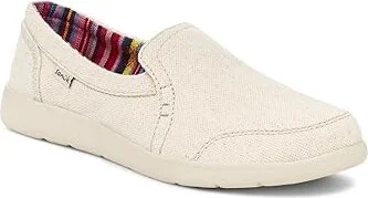 Sanuk Sidewalk Surfer Lite 2 SL Women's Shoes Oatmilk : 11 B - Medium