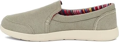 Sanuk Sidewalk Surfer Lite 2 SL Women's Shoes Sage : 7 B - Medium - Image 5