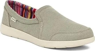 Sanuk Sidewalk Surfer Lite 2 SL Women's Shoes Sage : 7 B - Medium