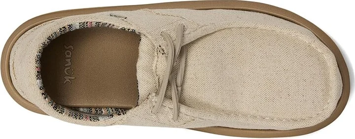 Sanuk Single Fin Men's Shoes Greige : 8 D - Medium - Image 2