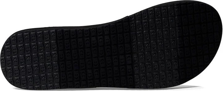 Sanuk Sling Soft Top Women's Shoes White/Black : 8 B - Medium, Textile - Image 3