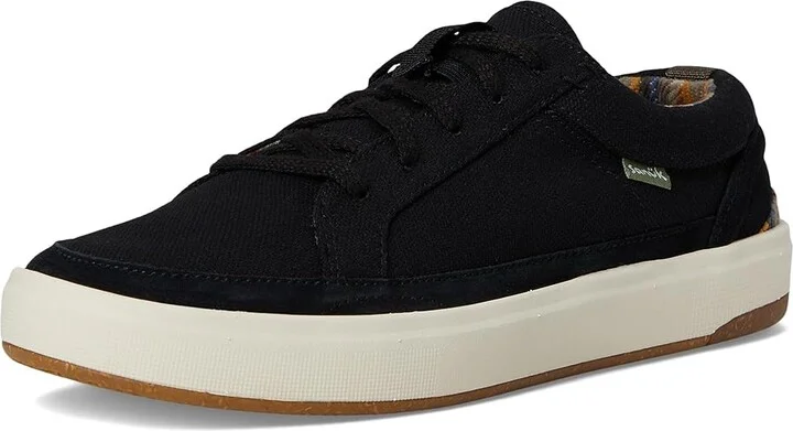 Sanuk Street Seeker Lite Men's Shoes Black : 7 D - Medium - Image 5