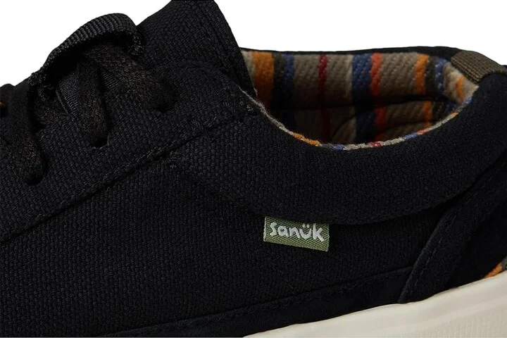 Sanuk Street Seeker Lite Men's Shoes Black : 7 D - Medium - Image 7