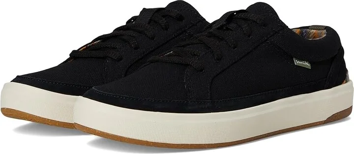 Sanuk Street Seeker Lite Men's Shoes Black : 7 D - Medium