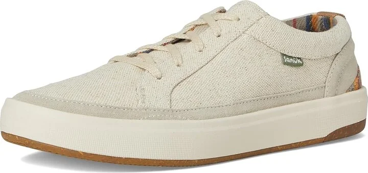 Sanuk Street Seeker Lite Men's Shoes Greige : 13 D - Medium - Image 5