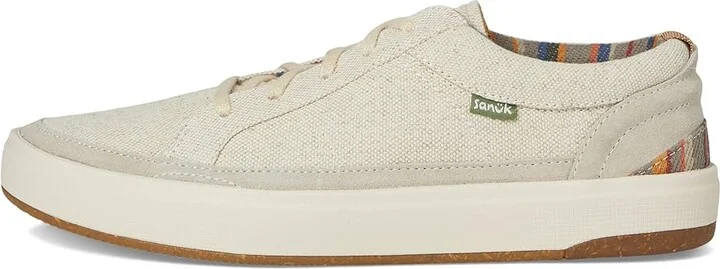 Sanuk Street Seeker Lite Men's Shoes Greige : 13 D - Medium - Image 6