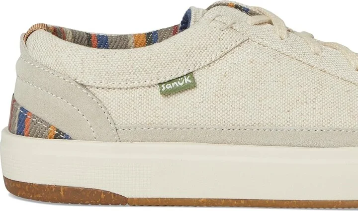 Sanuk Street Seeker Lite Men's Shoes Greige : 13 D - Medium - Image 7