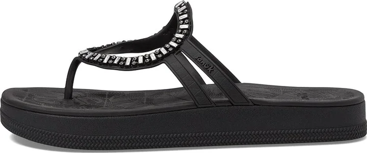 Sanuk Sunshine SL Gem Women's Shoes Black : 5 B - Medium - Image 5