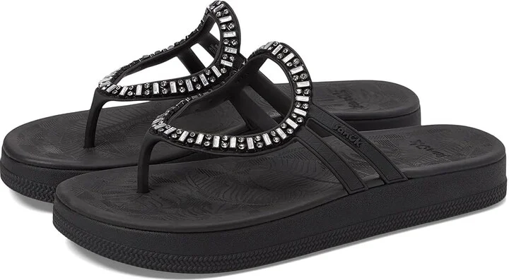 Sanuk Sunshine SL Gem Women's Shoes Black : 5 B - Medium