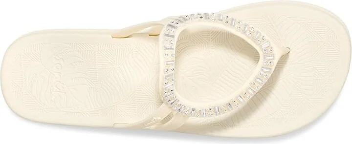 Sanuk Sunshine SL Gem Women's Shoes White : 5 B - Medium - Image 2