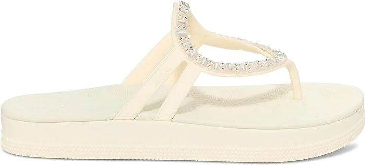 Sanuk Sunshine SL Gem Women's Shoes White : 5 B - Medium - Image 6